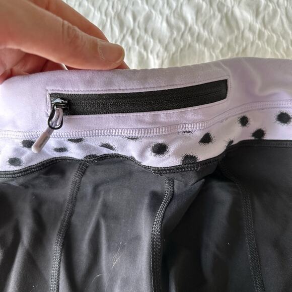 Lululemon Run Inspire Crop II Dot Leggings Size 2 - Picture 7 of 12